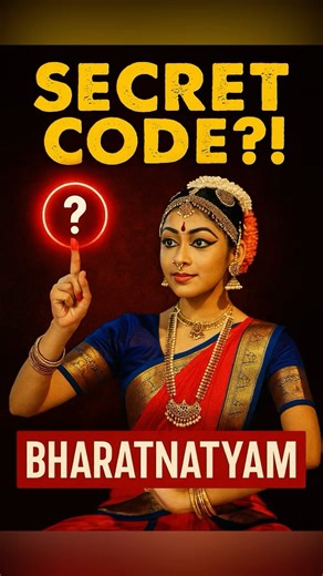 “Bharatanatyam Secret Code Explained 🔥 Ancient Dance Science!”#shorts