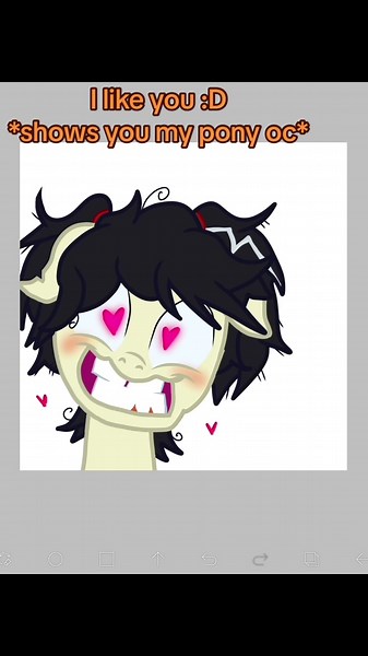 Creating My Little Pony Base for Drawing My OC