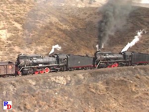 176K views · 5.7K reactions | With lots of coal and cheap labor, real steam railroading in China lasted into the 21st Century! Here we see daily life and some incredible action on a branch line at Chendge, China and a nearby mountain pass. From the Pentrex show "China Steam Spectacular" https://rfd.video/ChinaSteam | Steam Giants | Facebook
