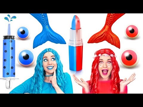 EATING EVERYTHING IN ONE COLOR FOR 24 HRS || 1 Color Food Challenge! Unique candies by 123 GO! FOOD