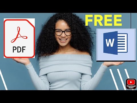 How to Convert pdf to word FREE download/word freelance / word converter adobe acrobat online app