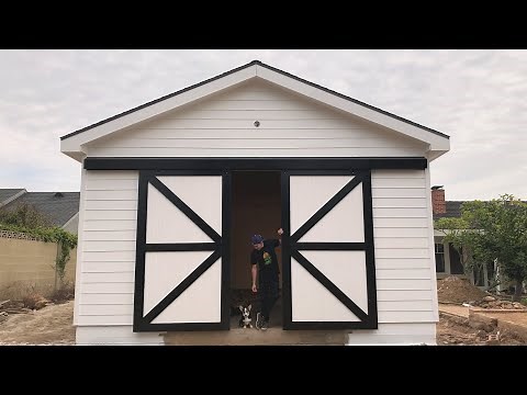 Shop Build - Barn Doors