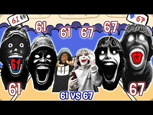 NEW ALL 67 VS 61 FNF | 67 Kids Meme Vs 61 Meme - Friday Night Funkin'