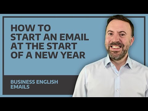 How To Start An Email At The Start Of A New Year