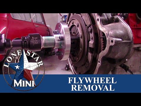 Flywheel & Clutch Removal - Classic Mini
