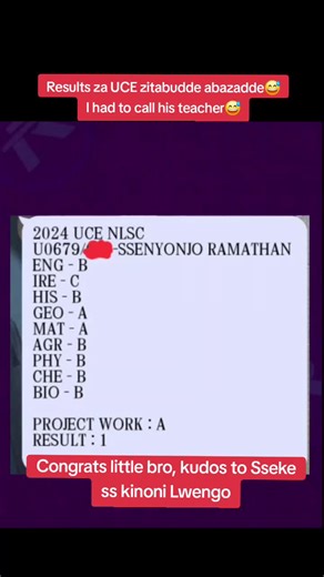 Grading Results za UCE: New Curriculum Insights