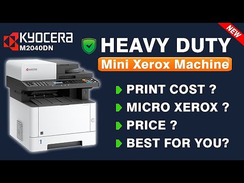 Kyocera M2040dn | Best Xerox Machine 2023 | All Features Explained | Kyocera Printer