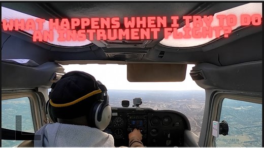 Pilot Instrument Flight Experiment: Testing IFR Equipment in Flight
