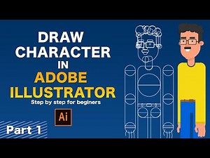 Character illustration and Rigging Process in Illustrator | Walk Cycle Animation PART 1