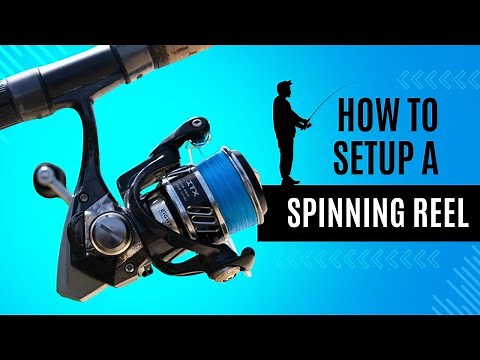 How to Setup a Spinning Reel - For Beginners!