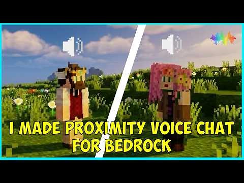 I Made Proximity Voice Chat for Minecraft Bedrock