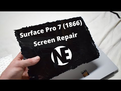 Ultimate guide to Surface Pro 7 (1866) Screen Replacement (Not an Easy Fix)