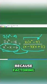 Algebra Factoring Master Quadratic Trinomials Easily #math #maths #algebra #education