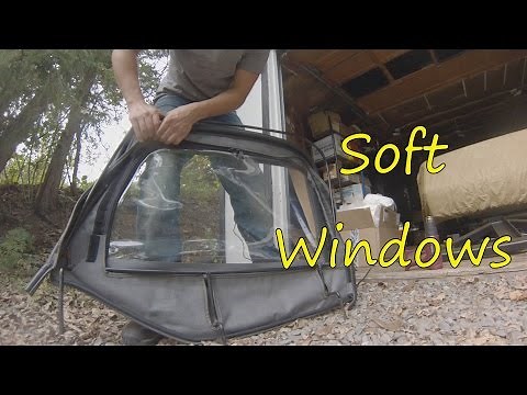 Project TJ Wrangler: Ep 27- Soft Window Replacement
