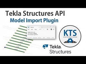 Tekla API - Model Importer Plugin Example