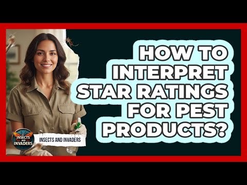How To Interpret Star Ratings For Pest Products?
