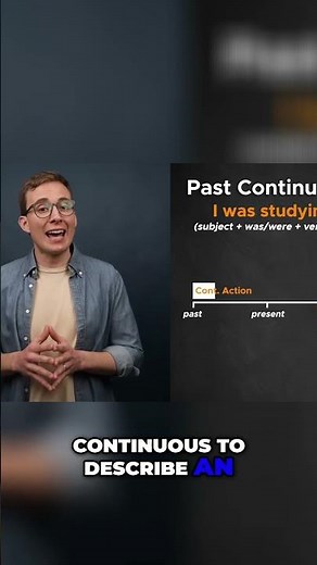 Past Continuous: Learn English Tense in Seconds!