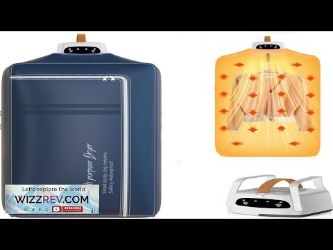 Portable Clothes Dryer Mini Compact Dryer Upgraded Fast Drying Machine with Adjustable