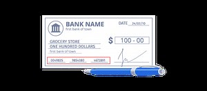 How to Read a Canadian Cheque MICR