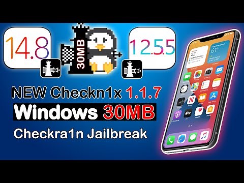 NEW Checkn1x 1.1.7 Jailbreak Windows|Checkra1n 0.12.4 Window|Jailbreak iOS 12.5.5/14.8/14.7.1 iPhone