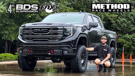 The Ultimate Off-Road Upgrade – 2025 GMC Sierra AT4 with 4 BDS Lift