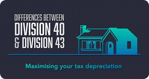 Division 40 Vs. Division 43 Depreciation Deductions