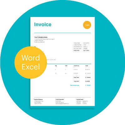 Free UK Invoice Templates | Download in Word & Excel