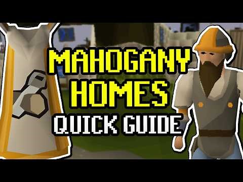 BEST Construction Training Method - Mahogany Homes Quick Guide (OSRS 2025)