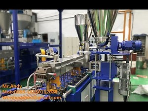 Polypropylene Twin Screw Compounding Extruder Design, Resin Modification Extruder Process