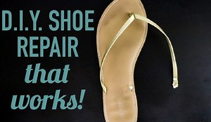 DIY Shoe Repair (it's cheap and EASY)