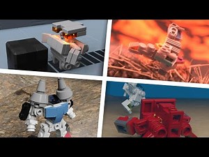 Brickmecha LEGO robot transformers animation compilation 20 #lego #moc #legomoc #レゴ #レゴロボ #レゴ変形ロボ