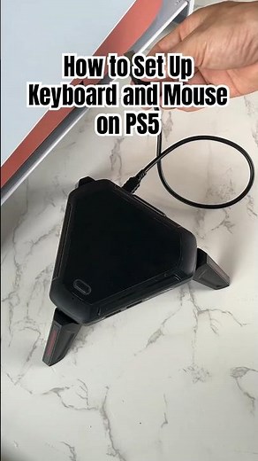 How to Set Up Keyboard and Mouse on PS5 #ps5 #ps5gameplay #rainbowsixsiege #playstation #cod