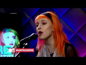 Paramore - Still Into You Live From MTV