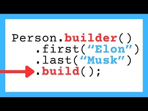 Java Builder Pattern Explained in 3 Minutes