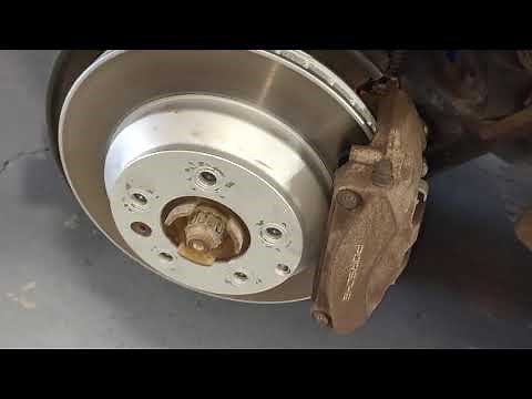 Porsche Cayenne - Parking brake calibration done Part4