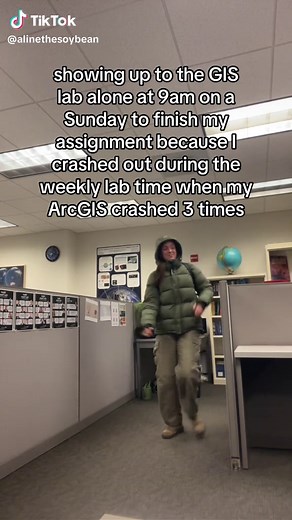 Struggles of an ArcGIS Student in the GIS Lab