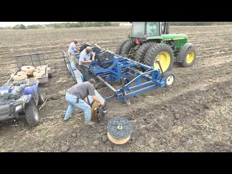 Installing Subsurface Drip Irrigation