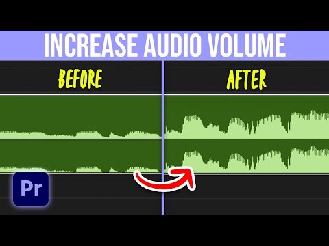 How To Increase Audio Volume In Premiere Pro