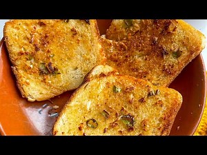Garlic Bread in 2 minutes | Easy & Simple Bread Snack | Indian Evening Snack!