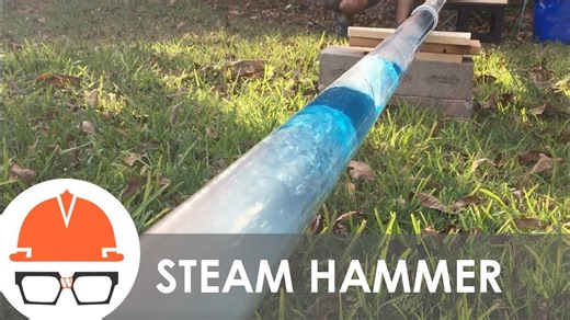 How steam hammer destroys pipes and shakes entire systems