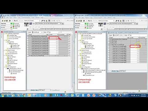 RSLOGIX5000 MSG CompactLogix to ControlLogix Ethernet Comm
