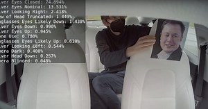 Watch Tesla's driver monitoring system detect driver attention in real time