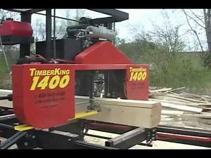 TimberKing 1400 Portable Sawmill Features and Benefits