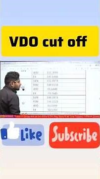 VDO Result & Cut off Marks 2025 | RSMSSB VDO Result 2025 | VDO Final Cut off Marks 2025