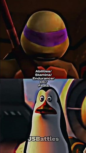 Penguins of Madagascar vs Teenage Mutant Ninja Turtles