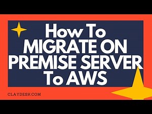 How To MIGRATE ON PREMISE SERVER TO AWS Step By Step For Beginners