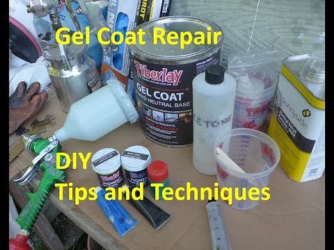 Gel Coat: How to Apply by Spray Gun