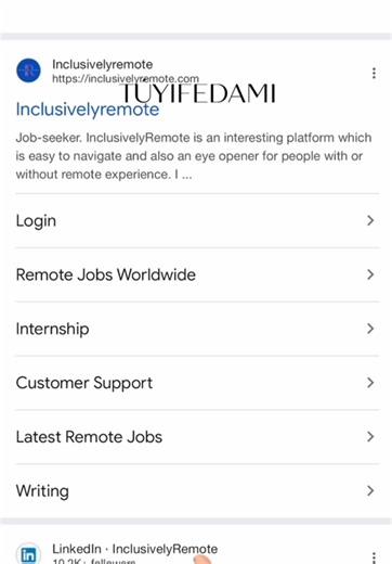 🚨 This remote job board just landed my friend her dream fully-remote role — and it’s not even saturated yet. No scams. No expired roles. No 10,000 applicants per job. Just hand-screened, legit remote jobs from companies that actually respond — with filters for women-friendly workplaces, flexible schedules, mental health support, and more. It’s global. Tech non-tech.@The InclusivelyRemote And if you go premium? You get a full job-search system, not just job listings. Use this before everyone fin