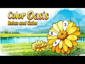 Color Oasis - Color by Number (by Tap Color Studio) IOS Gameplay Video (HD)