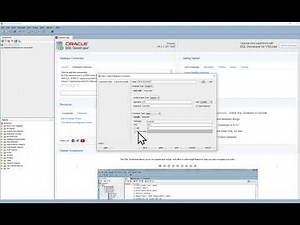Oracle SQL Developer - Creating a Connection